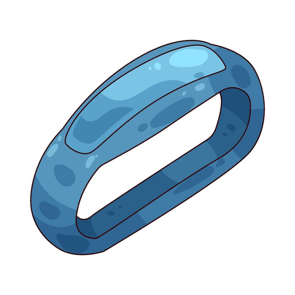 plastic bracelet illustration vector