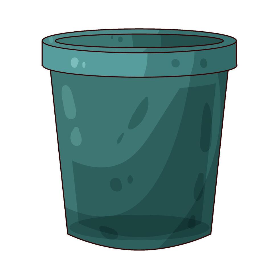 Plastic Cup illustration vector