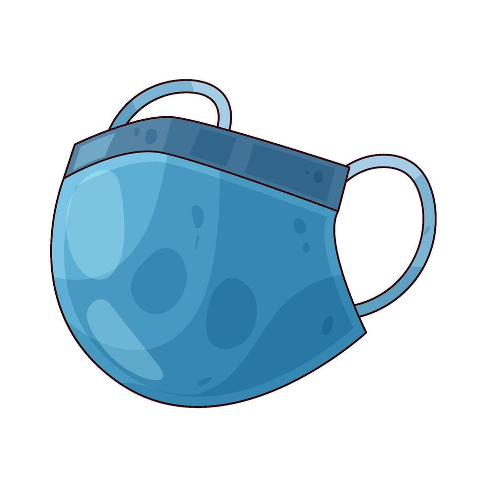Plastic Mask illustration vector