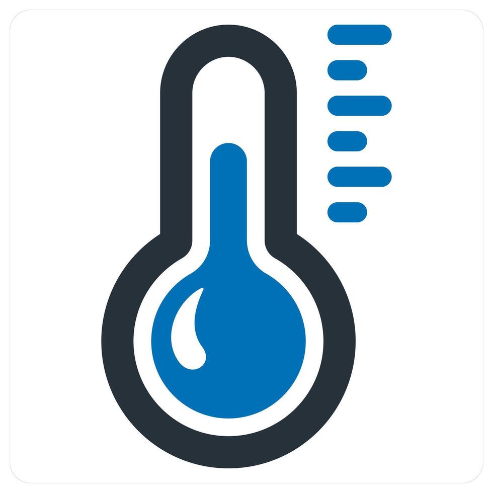 alert and chemistry icon concept in blue color vector