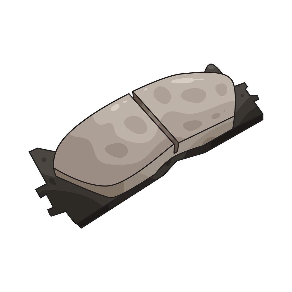 Brake Pads illustration vector