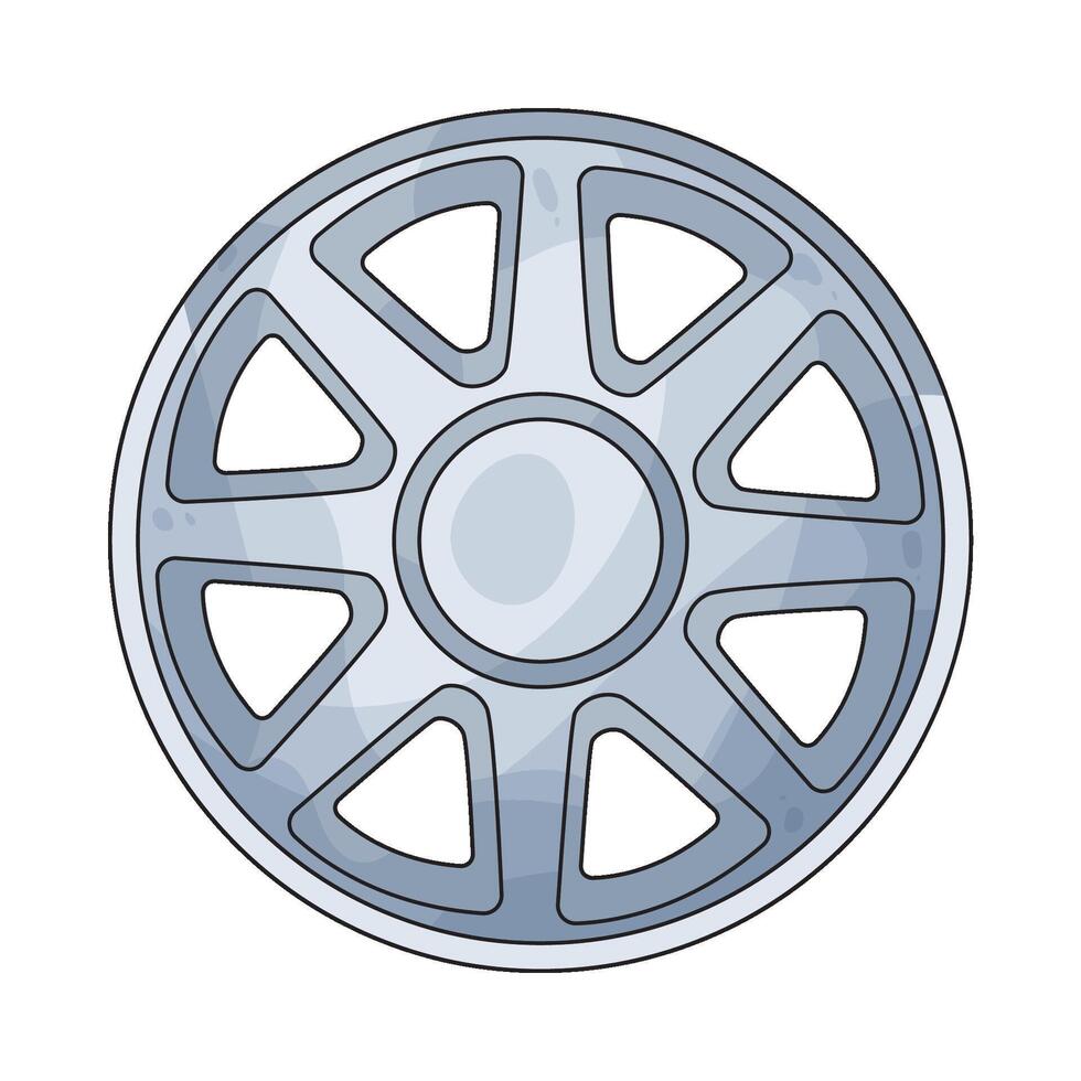 illustration of wheel vector