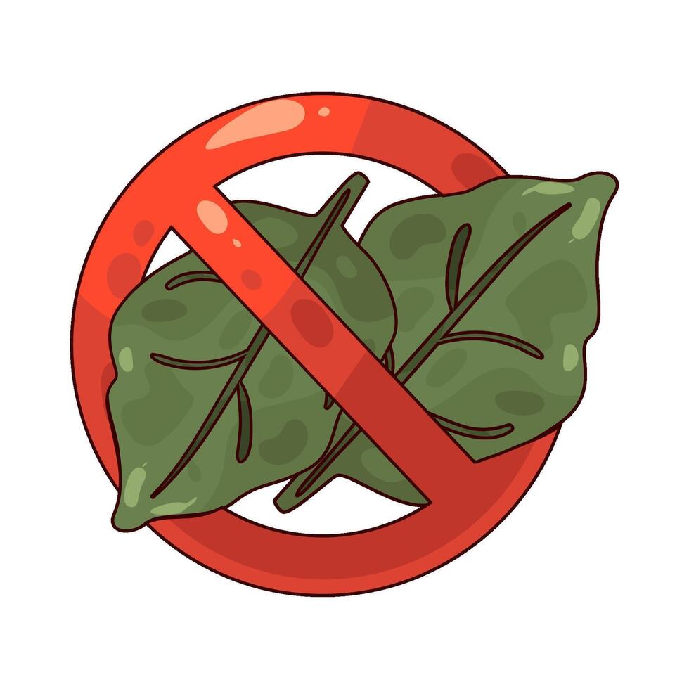 illustration of No Tobacco vector