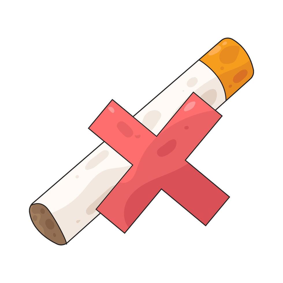 No Smoking illustration vector