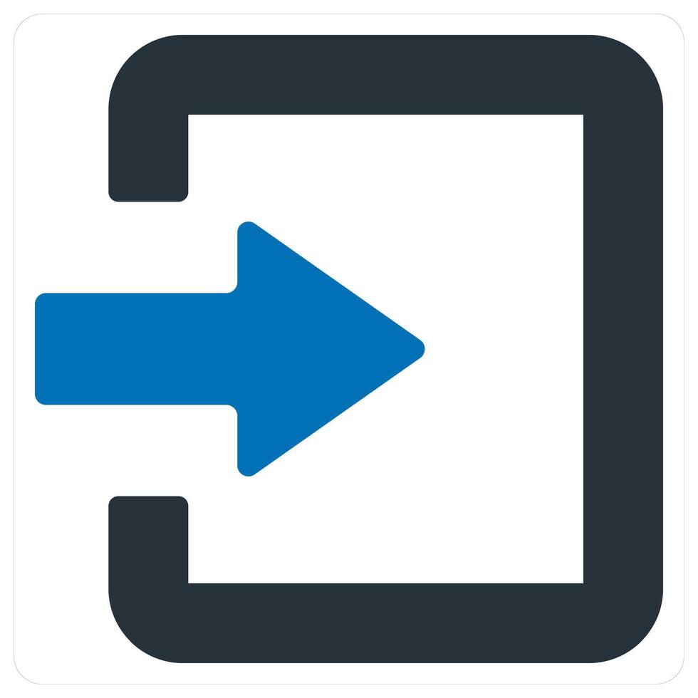 Send File and send icon concept in blue color vector