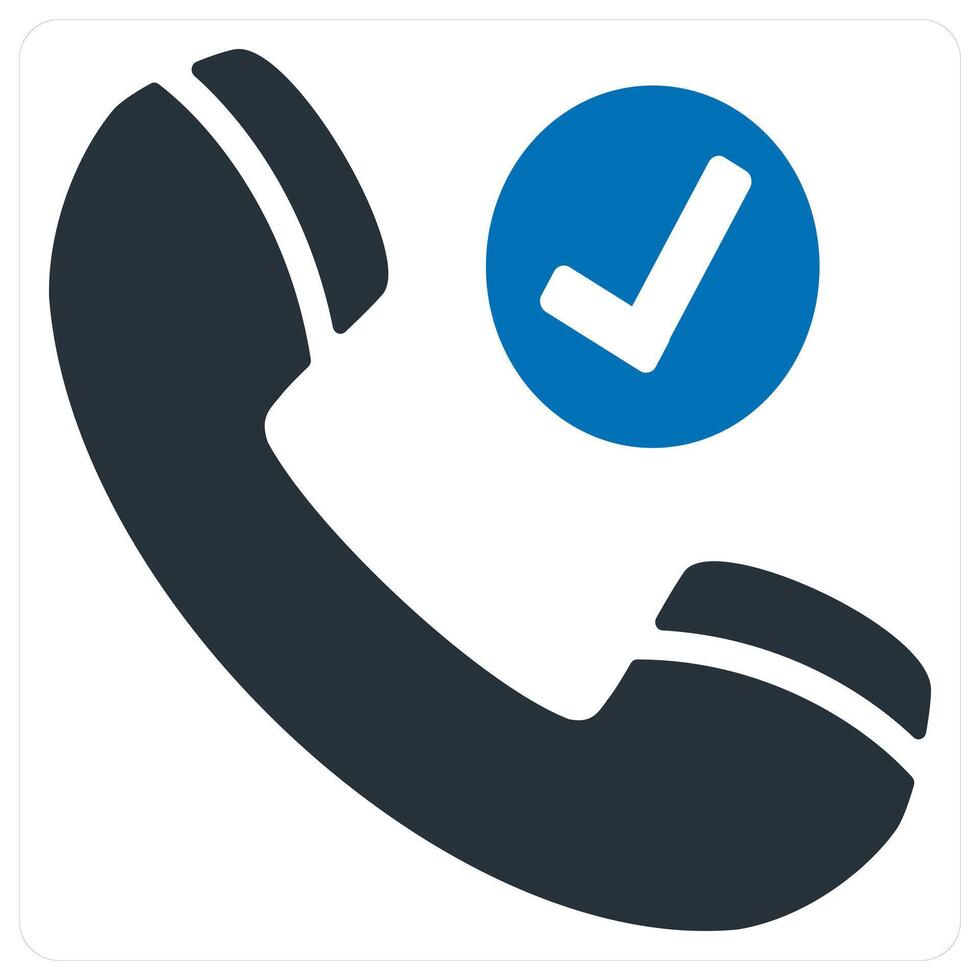 Right Contact icon concept in blue color vector