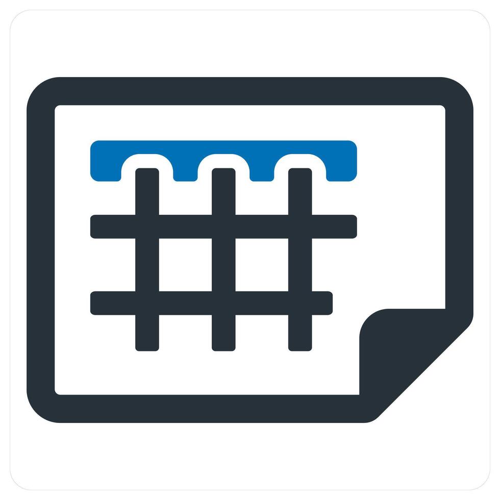 Excel Sheet concept icon vector