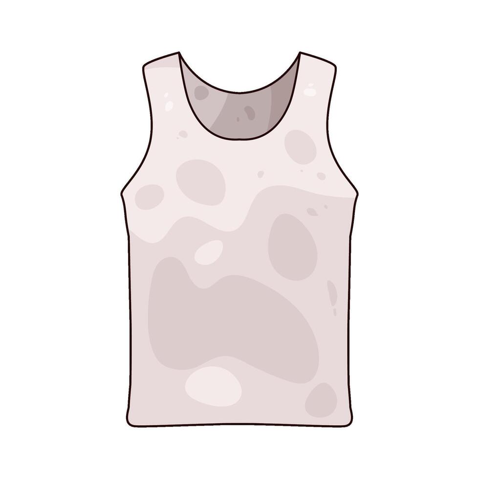 illustration of gym wear vector
