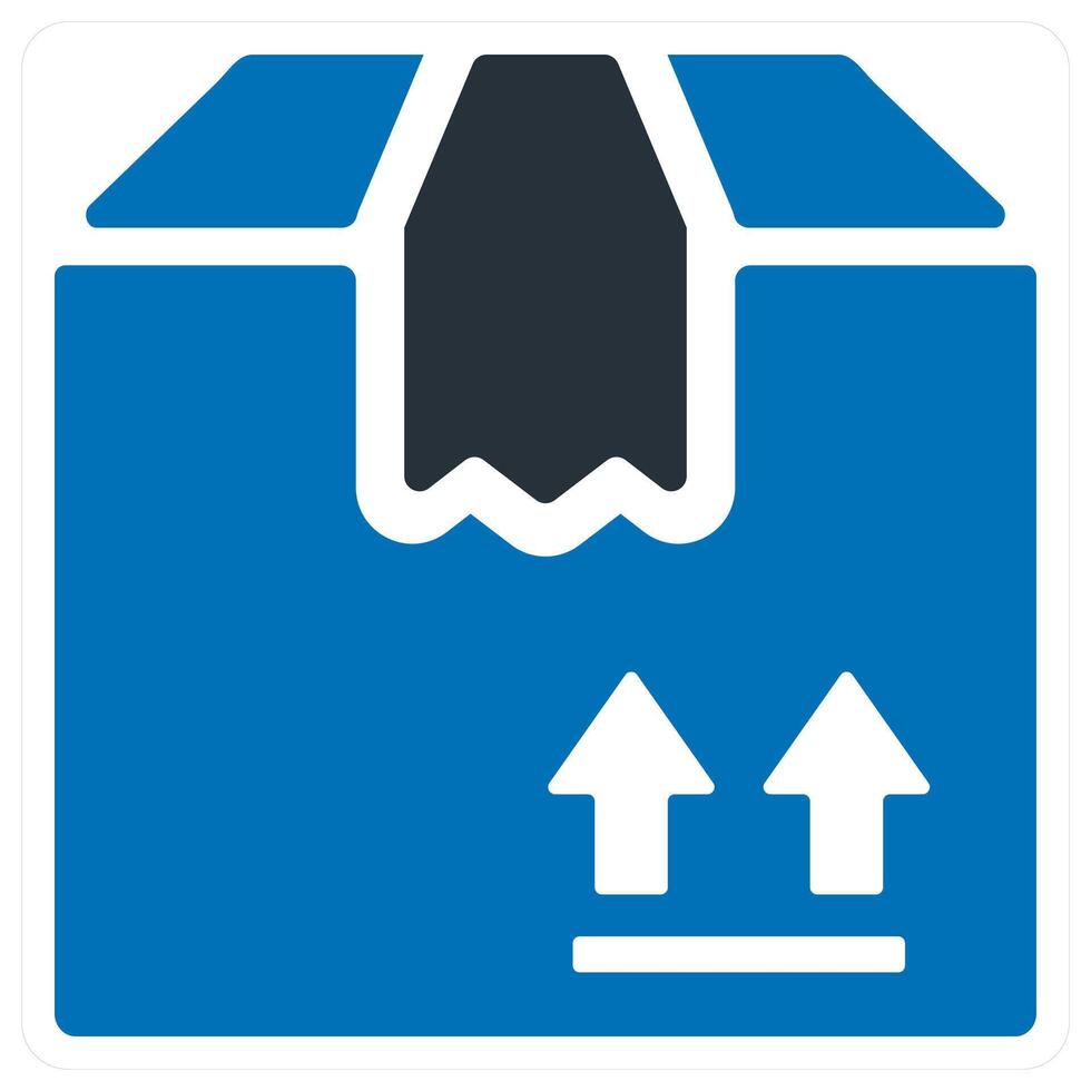 Forward Parcel icon concept vector