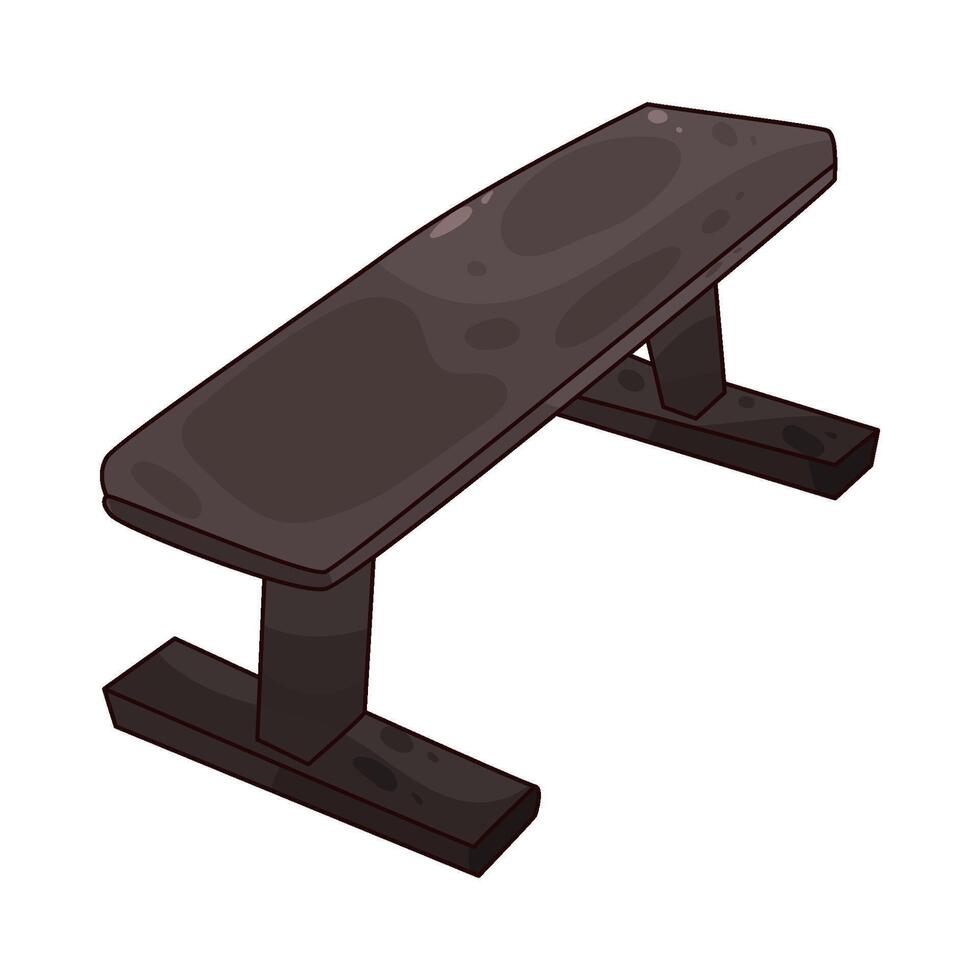Bench Press illustration vector