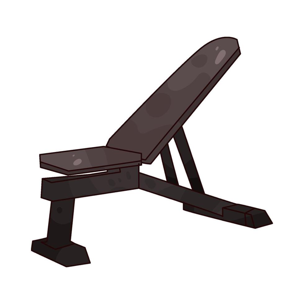 Adjustable Weight Bench vector