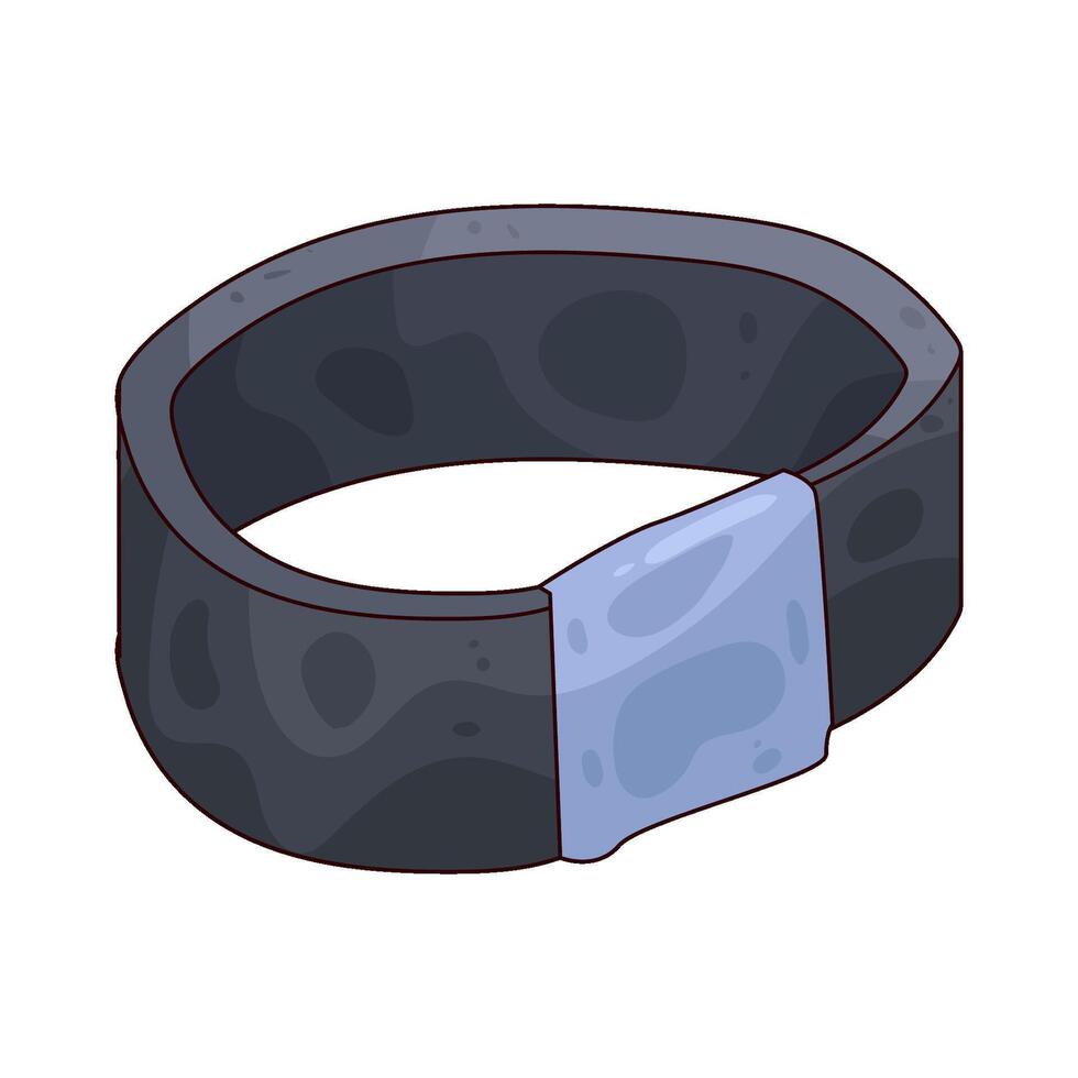 illustration of gym sweatband vector