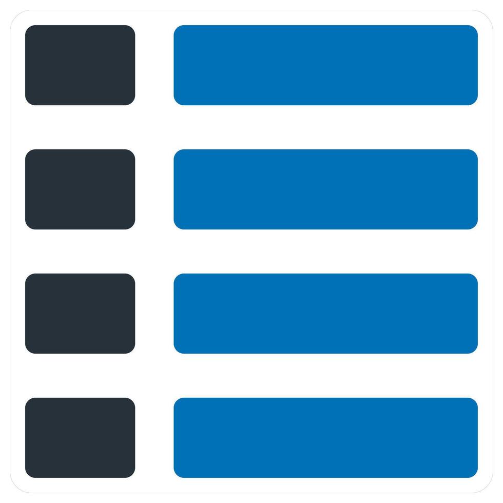 Nav Menu icon concept vector