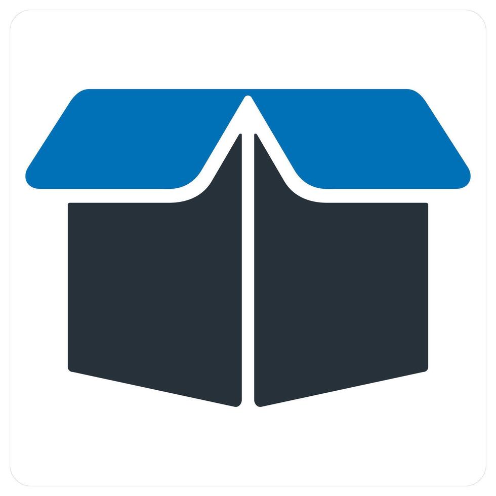 Drop box icon concept vector