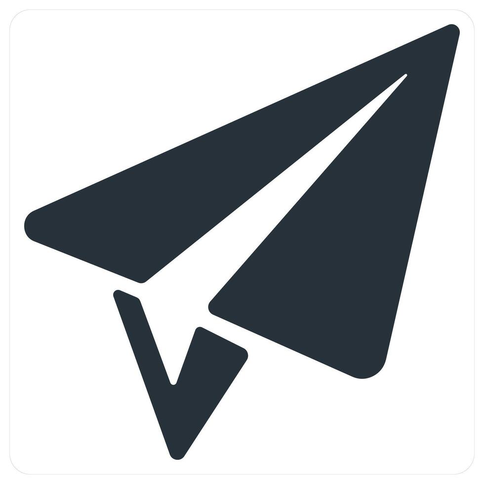 Message and communicate icon concept in blue color vector