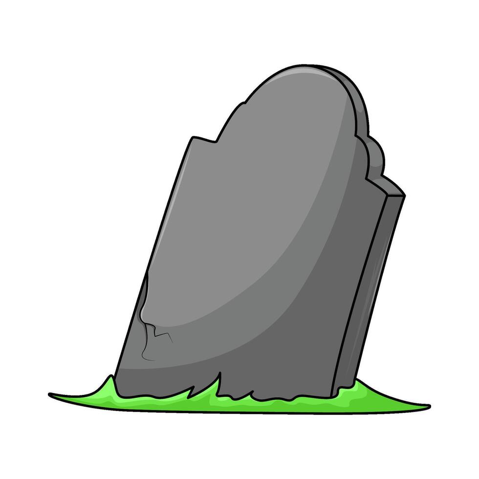 illustration of tombstone vector