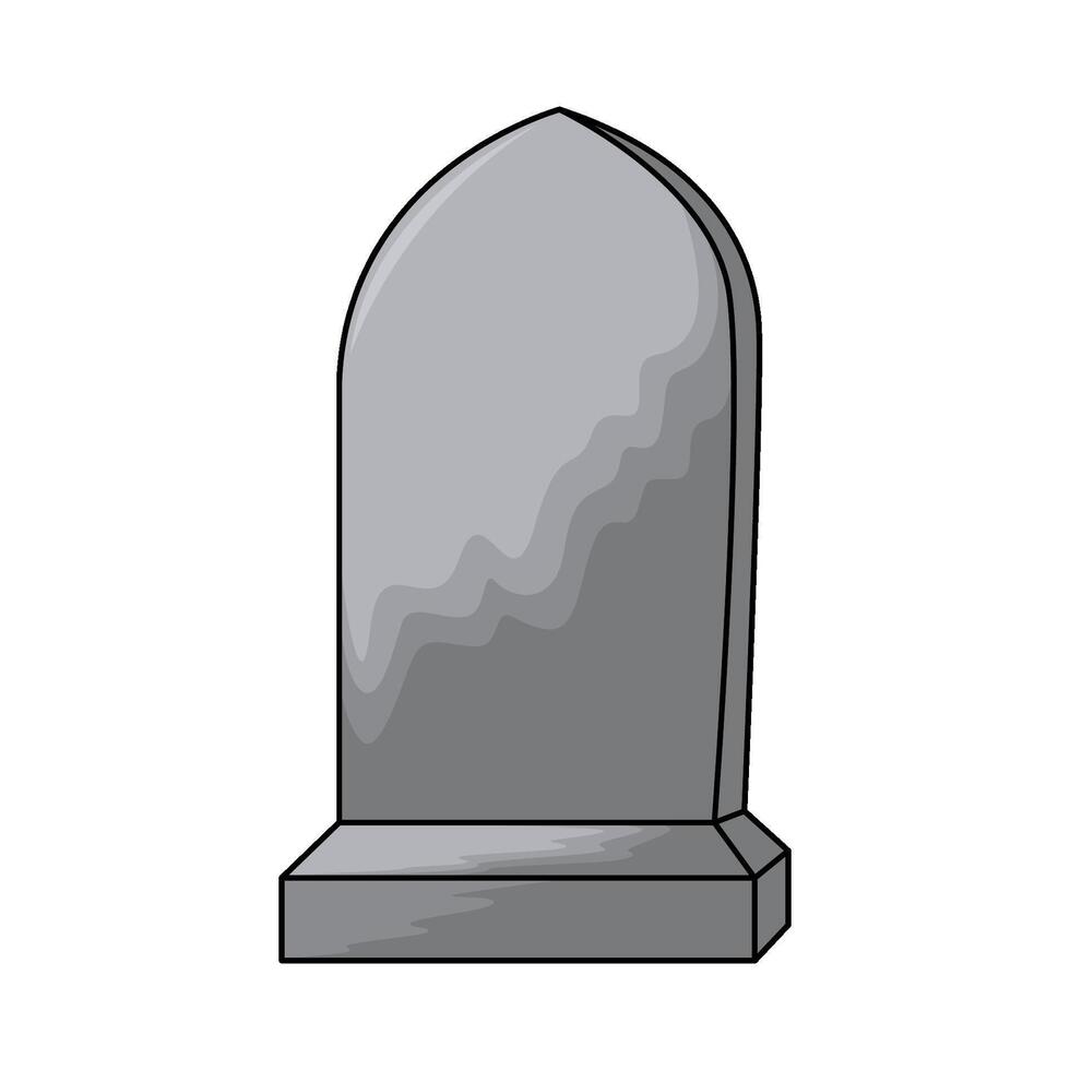 illustration of a tombstone vector