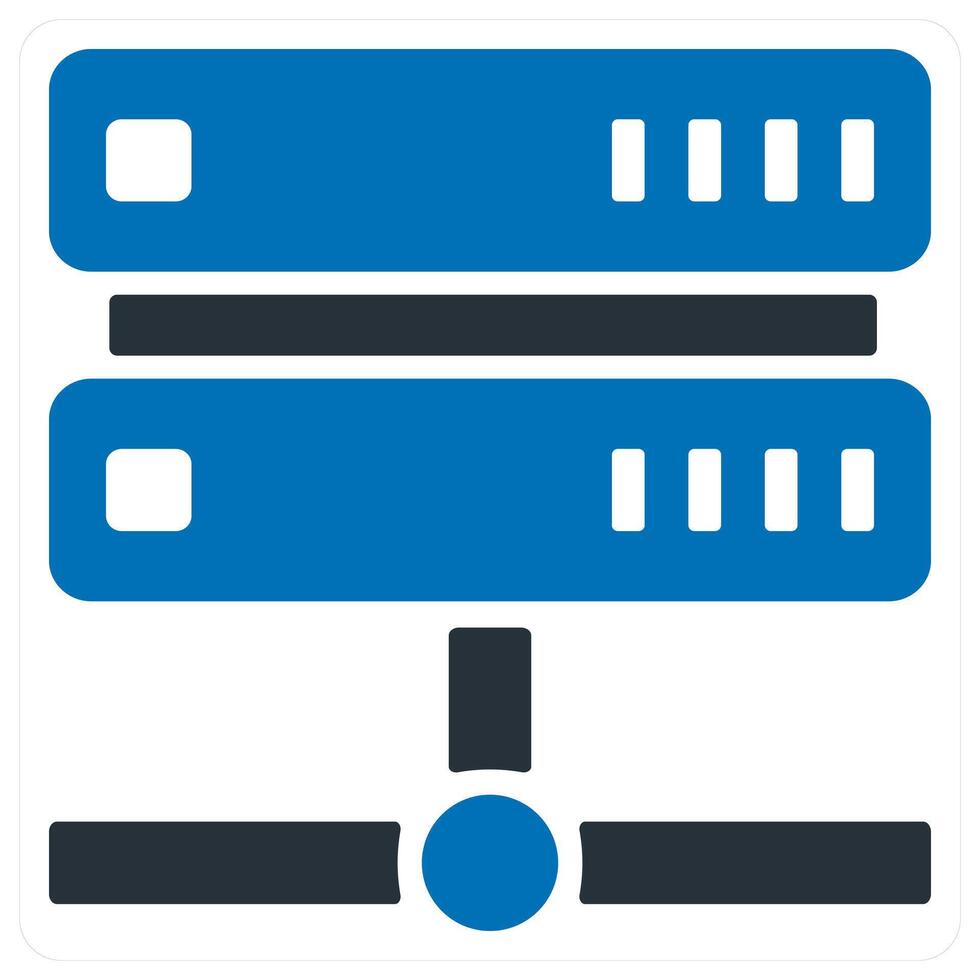 Hosting icon concept vector