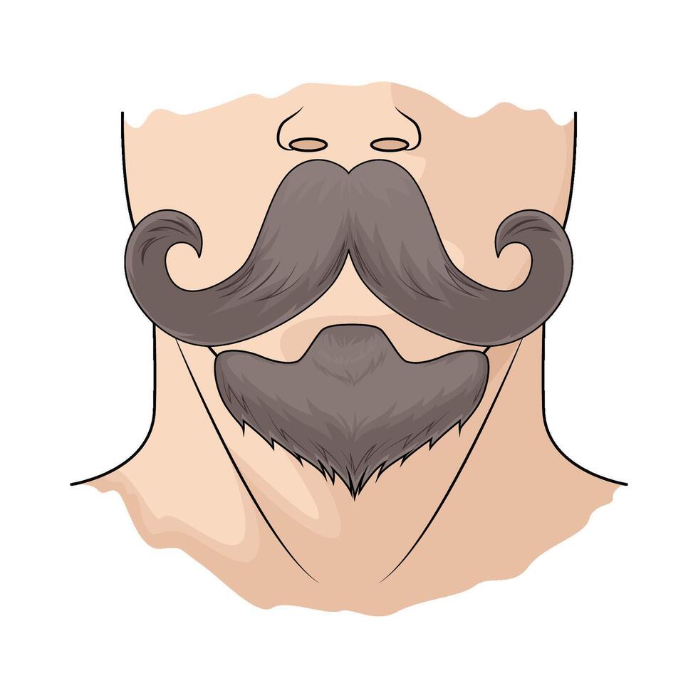 hipster man illustration vector