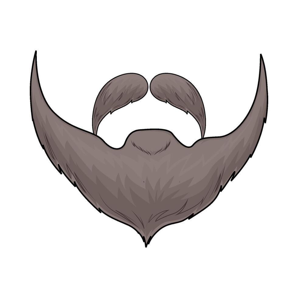 Beard and Mustache Style vector