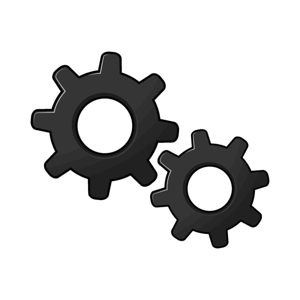 setting gear illustration vector