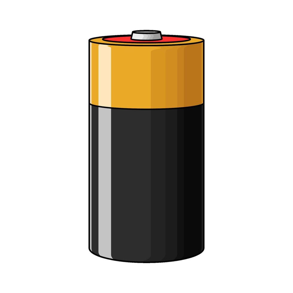 illustration of Volt Lithium Ion Battery vector