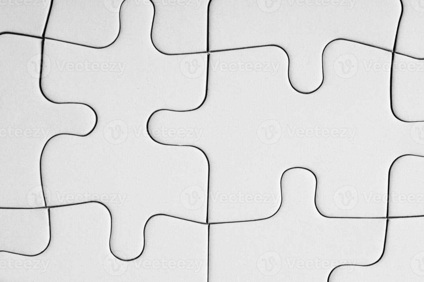 An empty puzzle photo