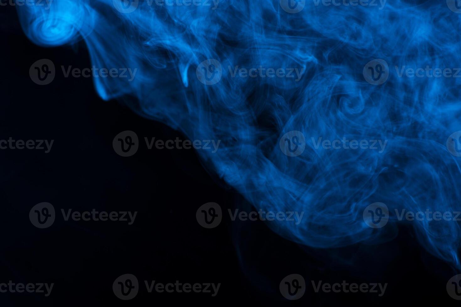 Blue Smoky Background photo
