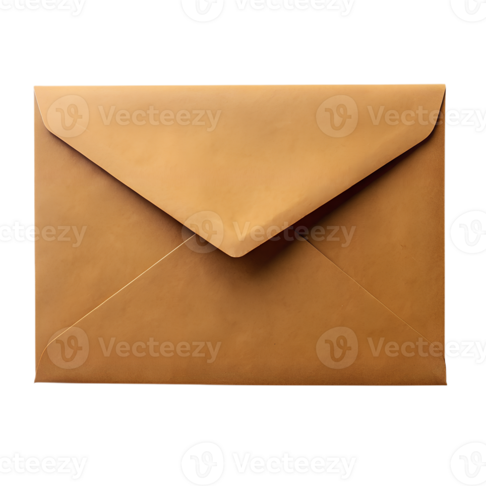brown close envelope png