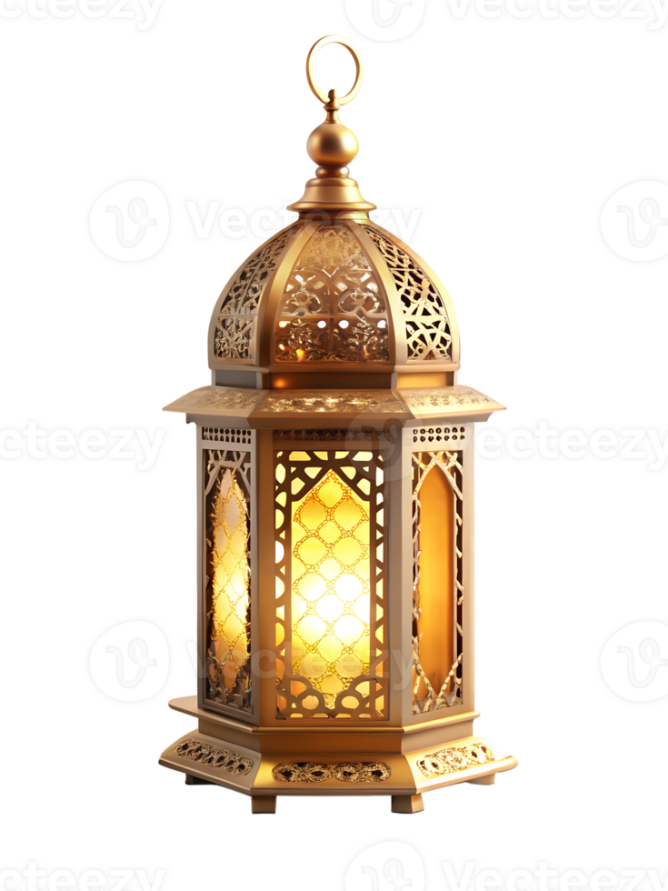 antique Islamic lantern png