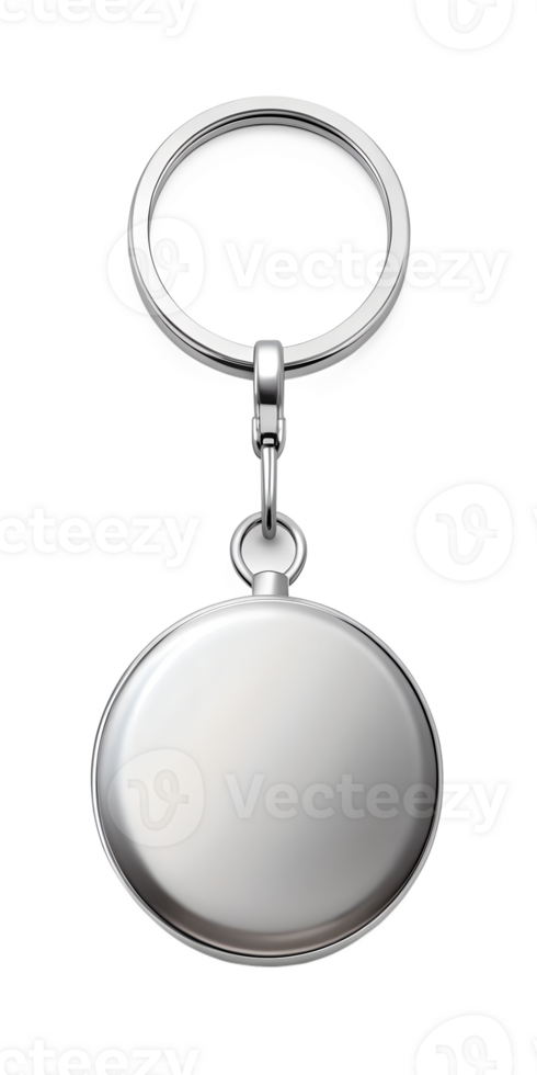 silver key chain png