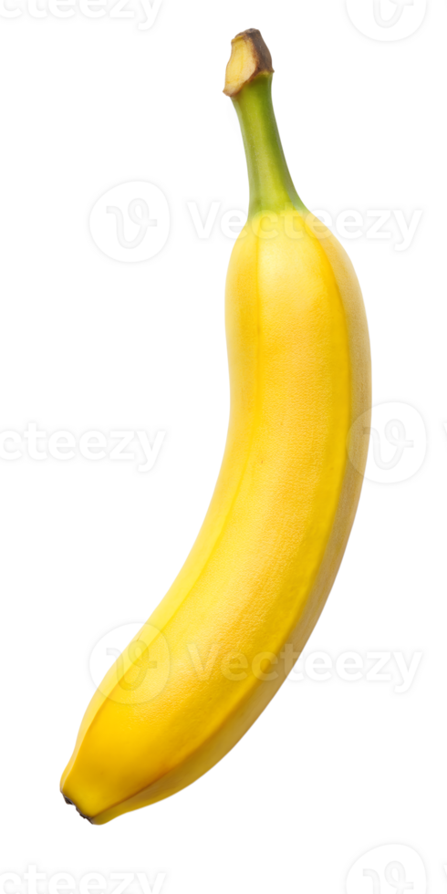 single yellow banana png