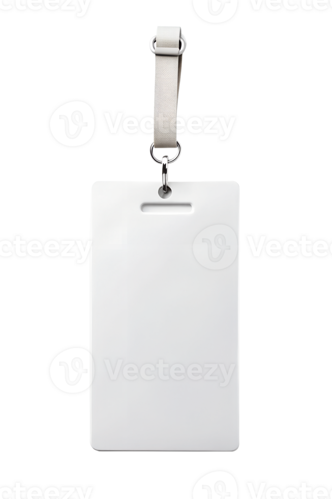 hanging id card mockup png