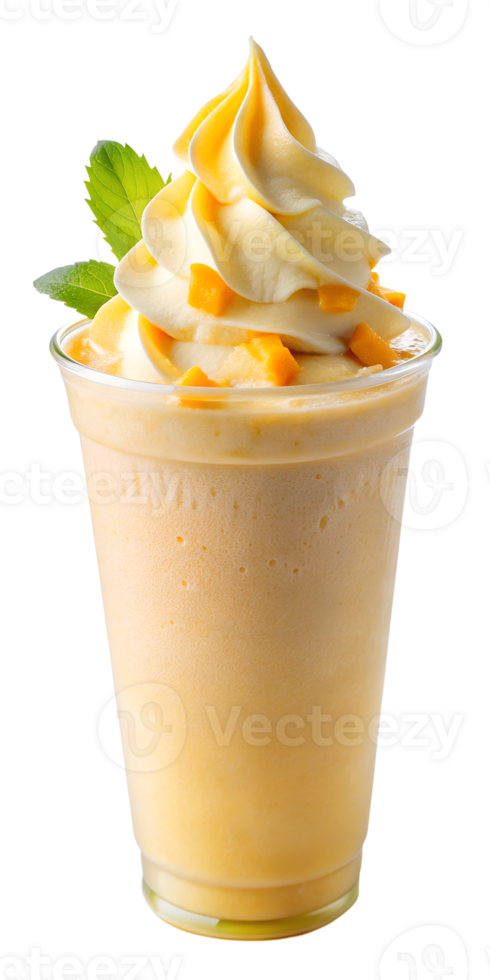 iced mango milkshake png