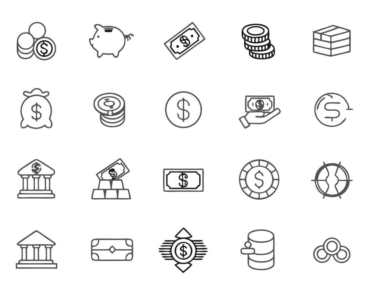 Banking Essentials Pack vector