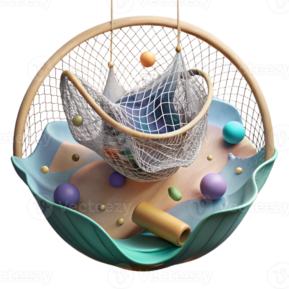 impressive rustic Empty Fishing Net Cutout Transparent Background Hanging View png