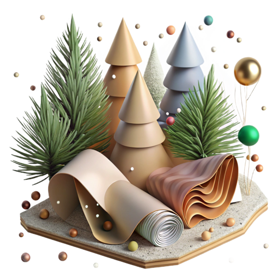 impressive abstract Forest Floor Pine Needles Transparent Background professional png
