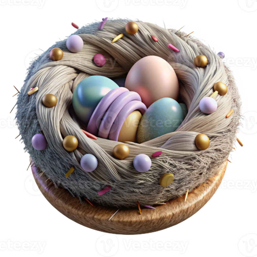 dramatic modern Dormouse Nest Close Up Detail Cutout authentic png
