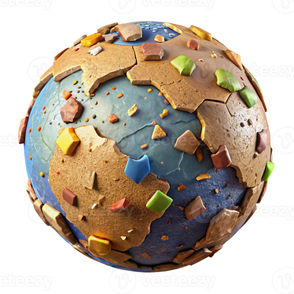 beautiful minimalist Cracked Earth Texture Closeup Isolated genuine png