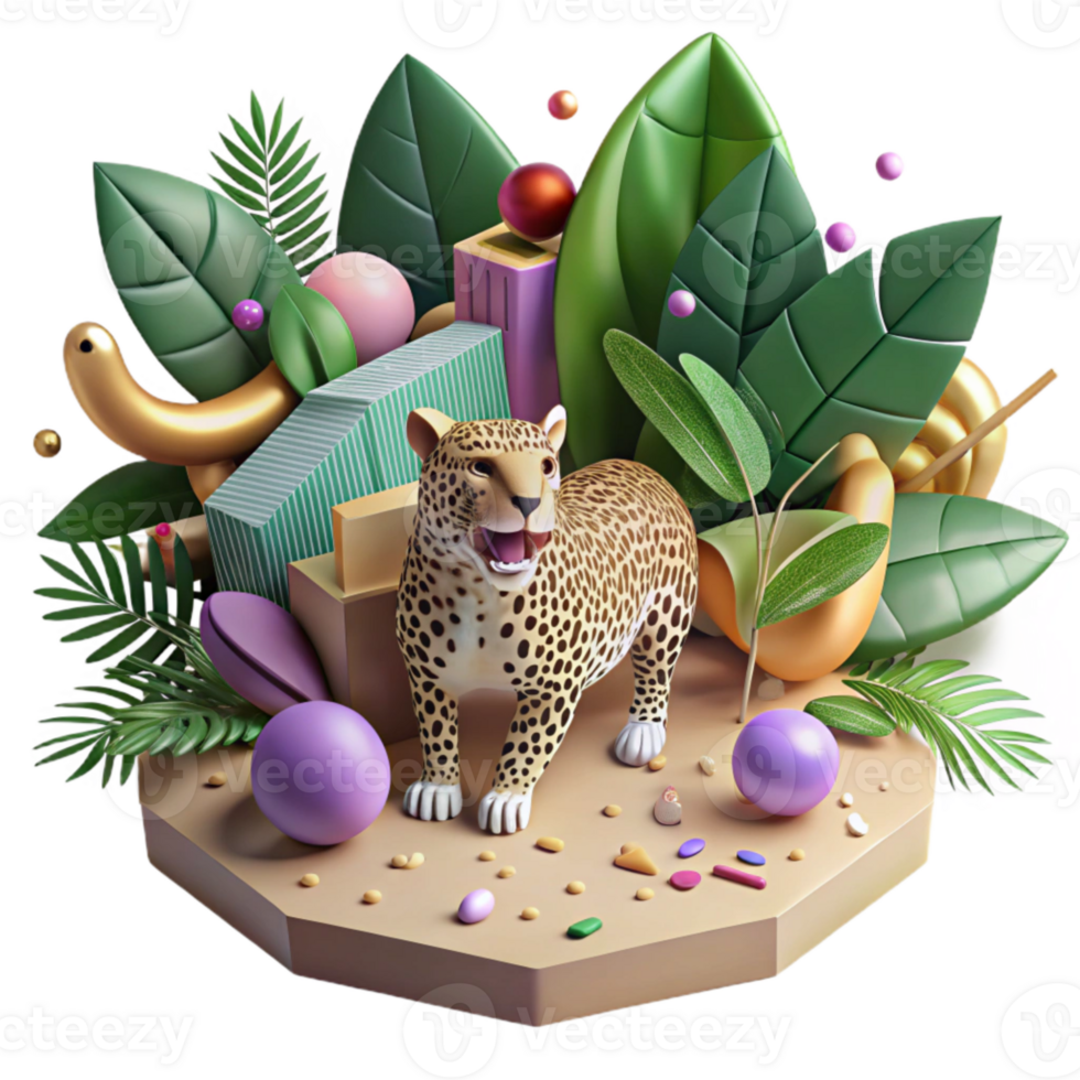 stunning abstract Deforestation Impacting Jaguar Habitat Top View Cutout genuine png