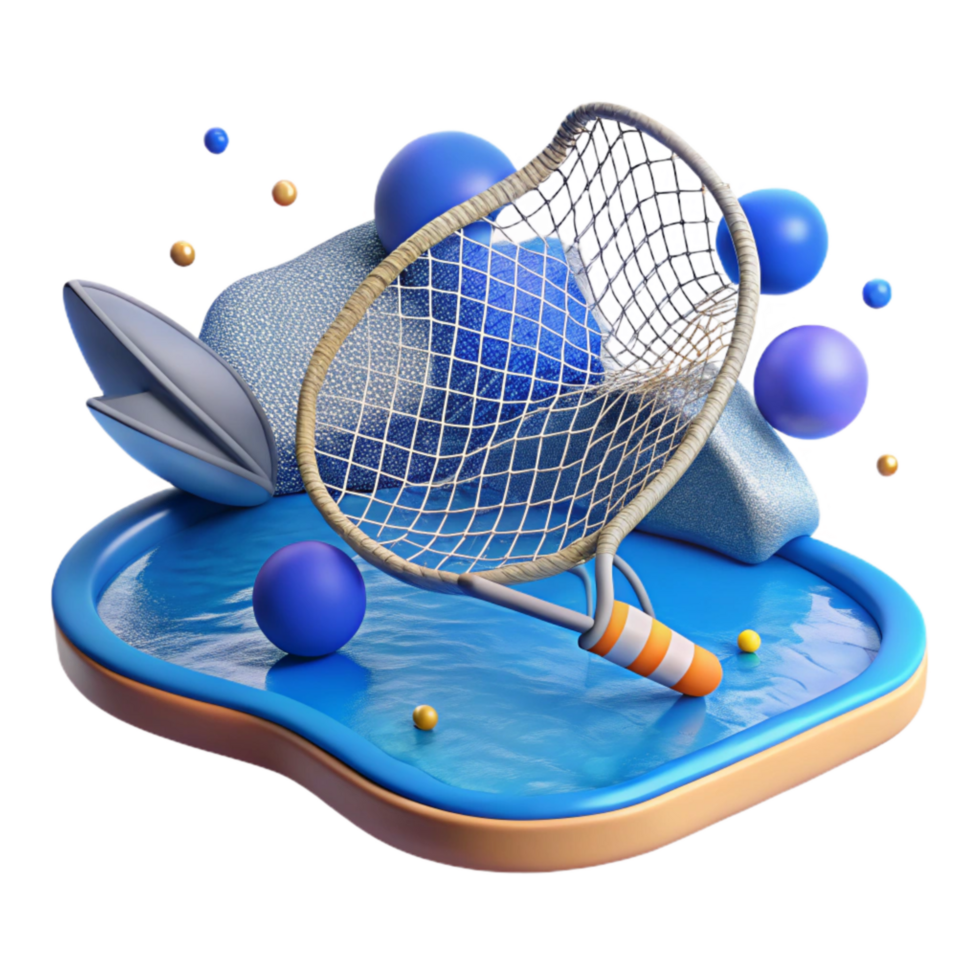 beautiful contemporary Empty Fishing Net Cutout Transparent Background Hanging View original png