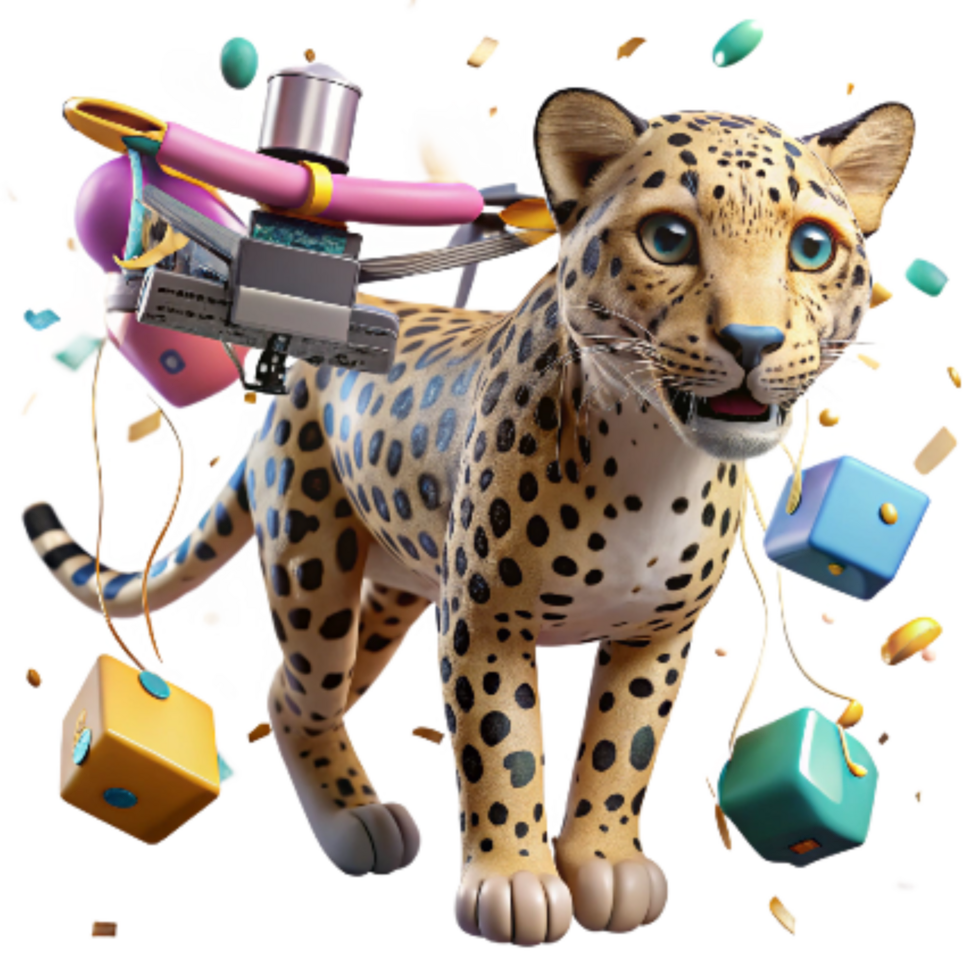 wonderful rustic Drone Capturing Amur Leopard Cub Transparent Background exclusive png