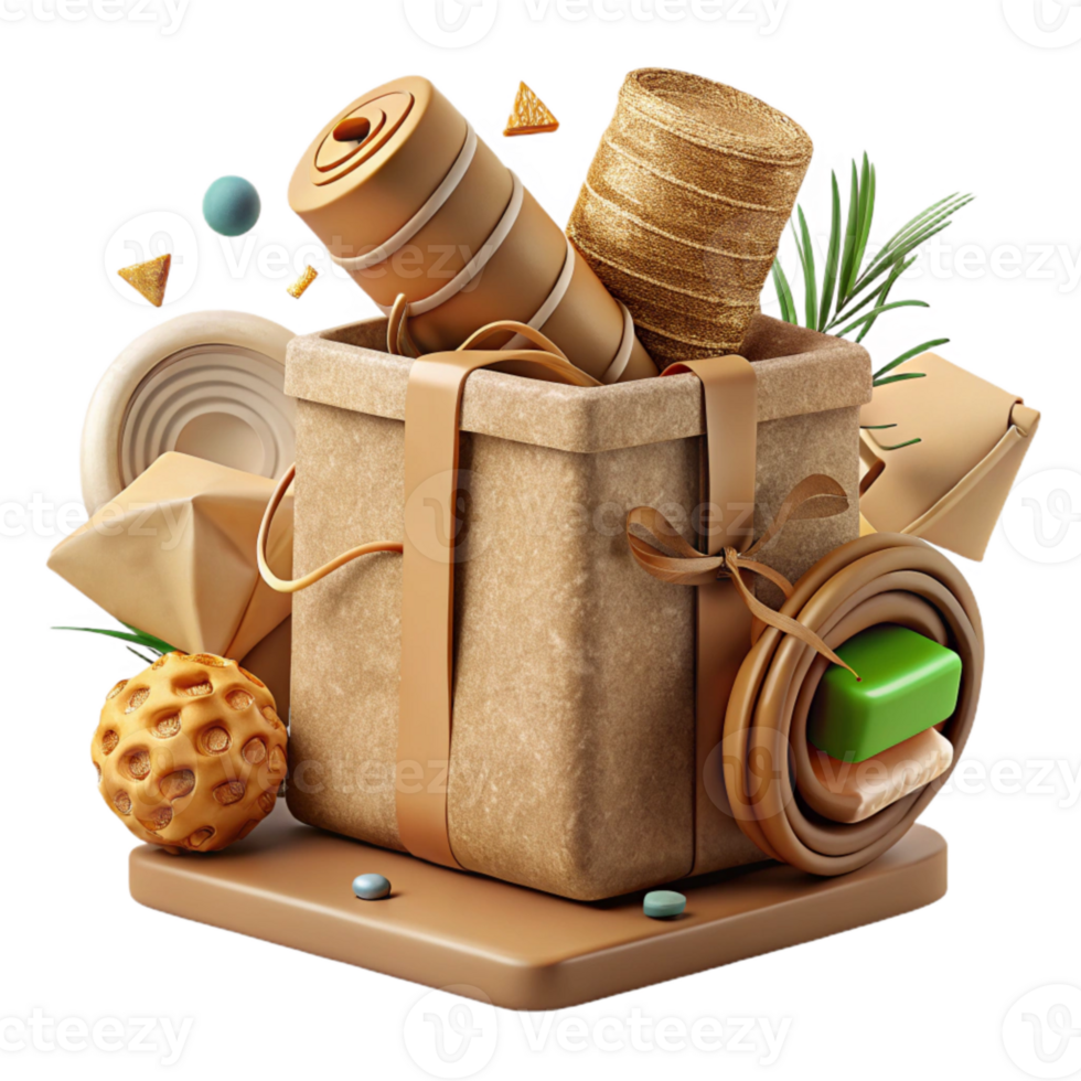 serene classic Eco Friendly Packaging Front View Cutout detailed png