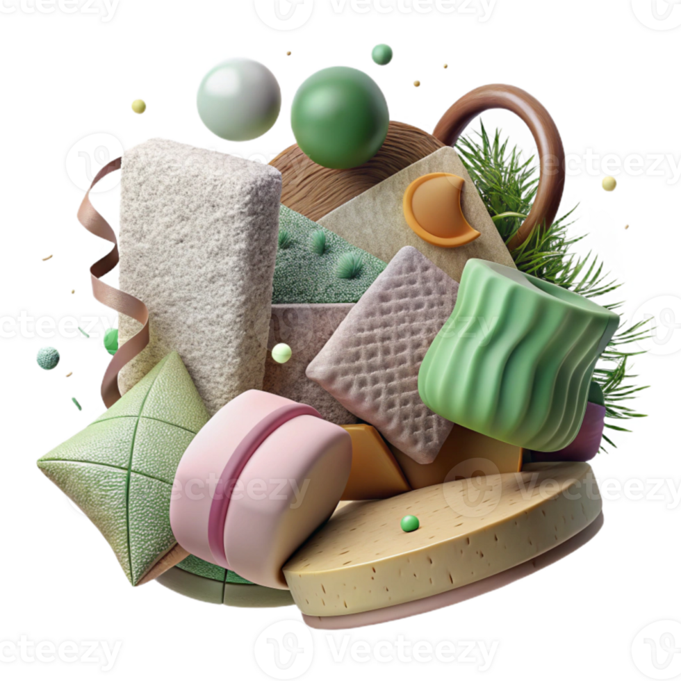 magnificent creative Eco Friendly Products Side Angle Transparent Background high quality png