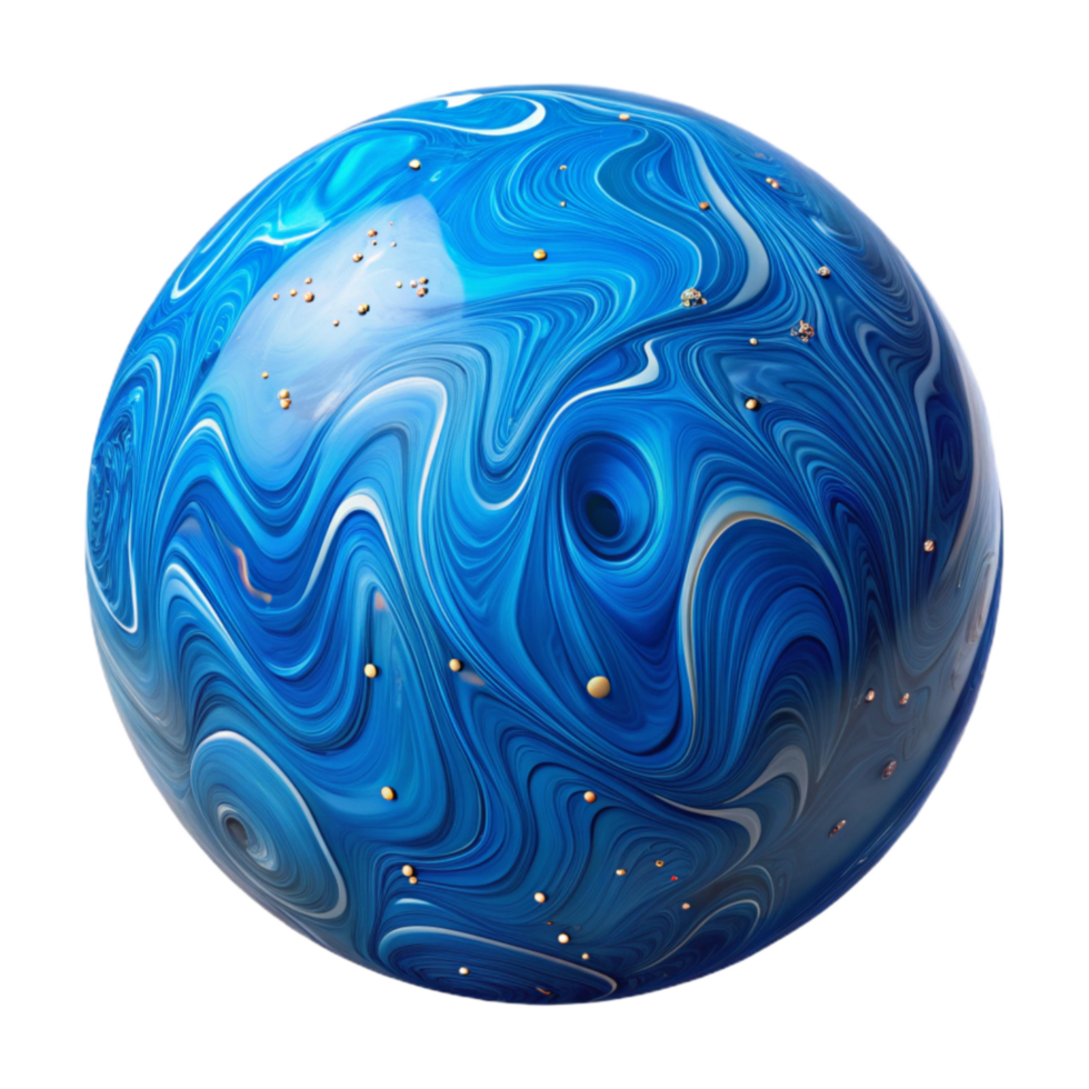 wonderful traditional Blue Marble Transparent Background with Vein Pattern detailed png