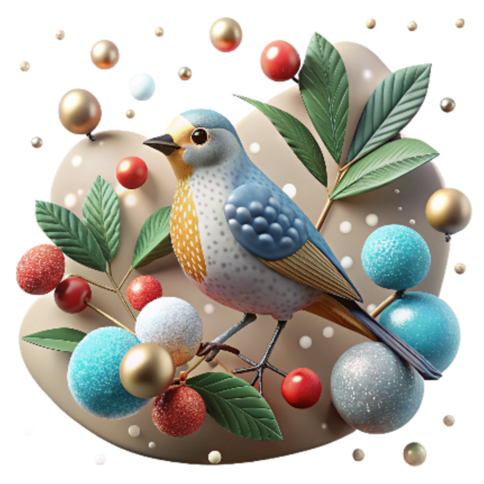 magnificent traditional Bird Perched on Branch in Rewilded Area Isolated exclusive png