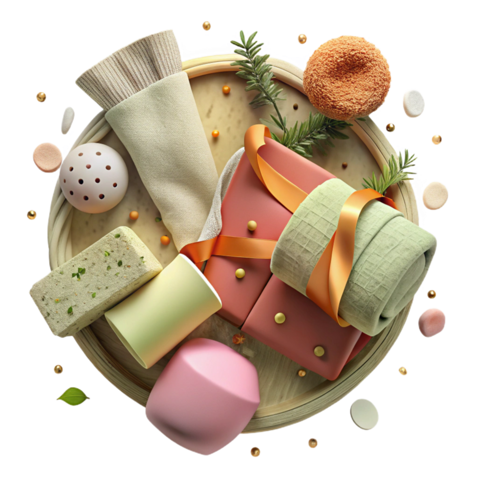 elegant classic Eco Friendly Products Flat Lay Transparent high resolution png