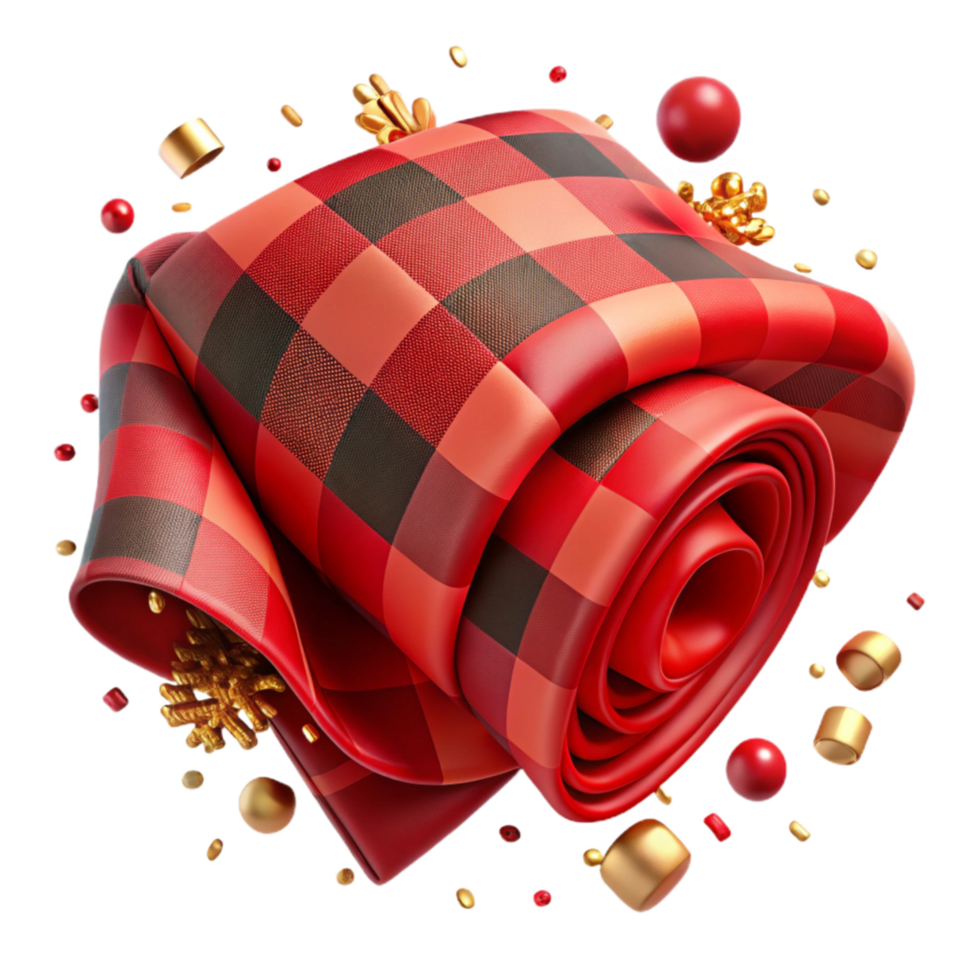 vibrant abstract Dynamic Red Plaid Pattern Isolated Element high resolution png