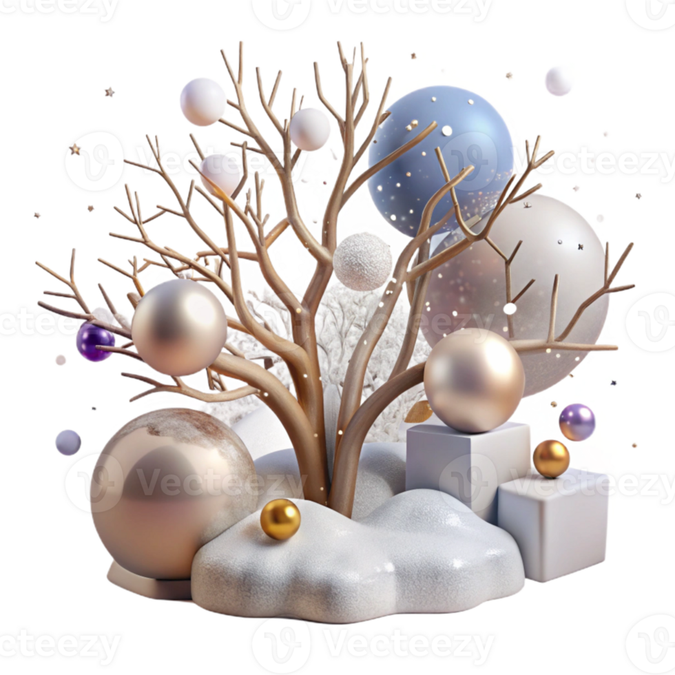 extraordinary traditional Bare Tree Branches Winter Scene Transparent original png