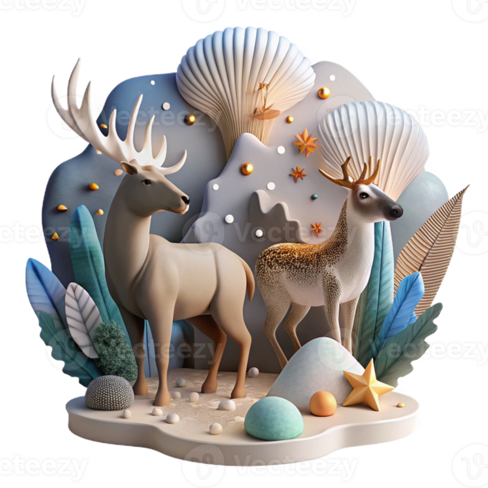beautiful classic Cutout of Wildlife Affected by Artificial Light at Night premium png